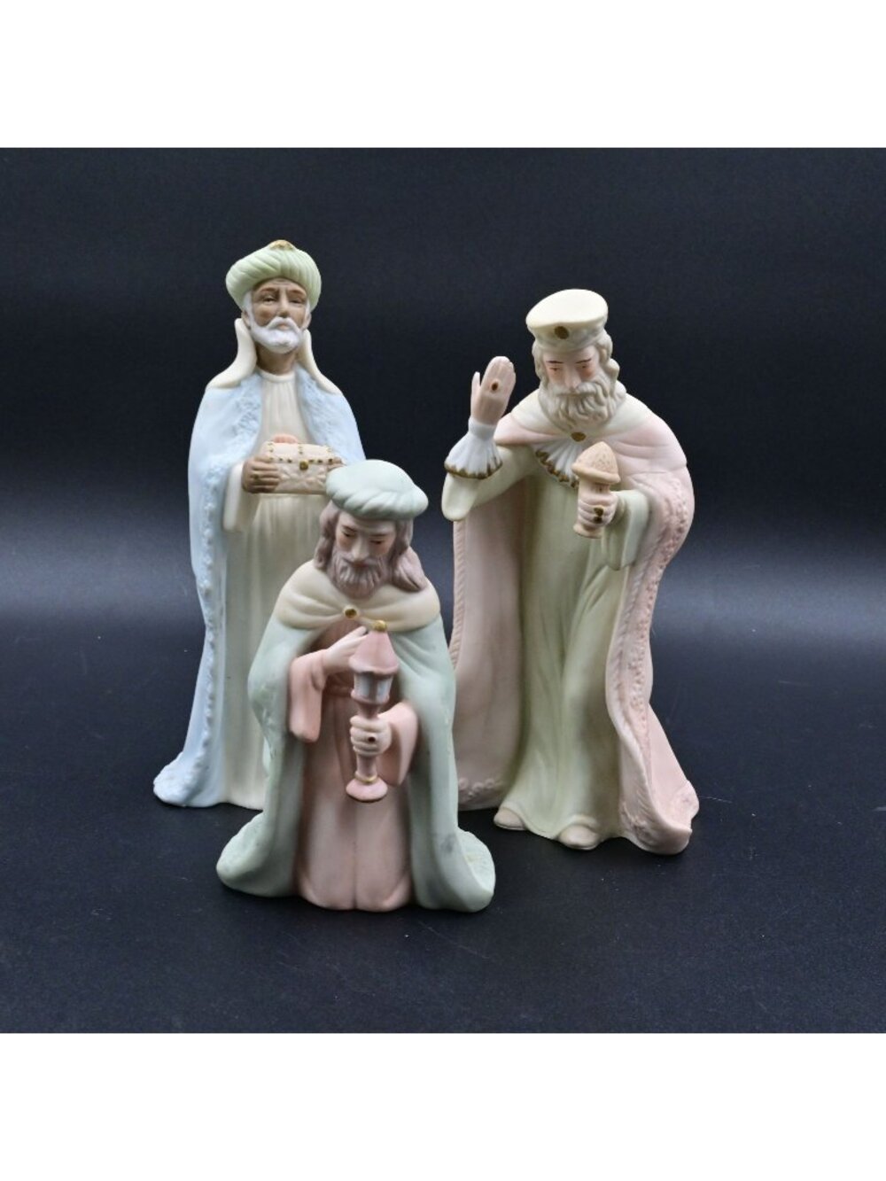 Lefton Christopher Collection Three Wise Men Nativity Replacement Figures 1983